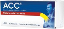 ACC MAX 200mg 20 tabletek powlekanych