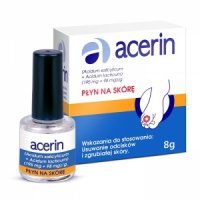 Acerin płyn na odciski 195 mg+98 mg/1 g 8 g