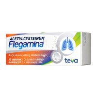 Acetylcysteinum Flegamina 600mg 10tab.mus.
