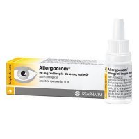 Allergocrom krople do oczu 20mg/1ml 10ml