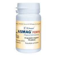 Asmag forte 0,034 g Mg2+ 50 tabletek