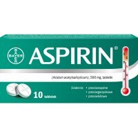 Aspirin 500 mg 10 tabl. Import rownolwgły
