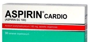 Aspirin Cardio 100 mg tabletki dojelitowe 30 sztuk IN