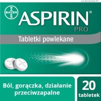 Aspirin Pro tabl.powl. 0,5 g 20 tabl.