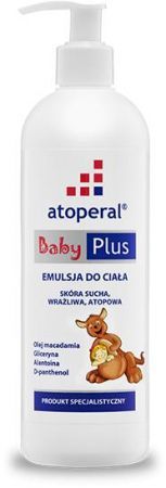 ATOPERAL BABY Plus Emuls. d/ciała 400ml Data ważności 15,06,2023 r