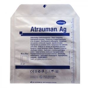 Atrauman AG z maścią 10cmx10cm 1 szt