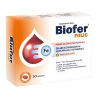 Biofer Folic; 60 tabletek