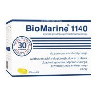 BioMarine 1140 olej z wąt.rek.60kaps.