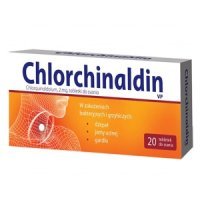 Chlorchinaldin VP 2 mg 20 tabletek do ssania