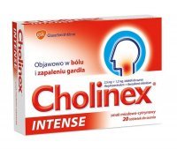 Cholinex Intense sm.miod.cytr.20 pastylek