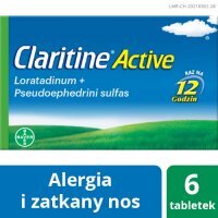 Claritine Active 5 mg + 120 mg, 6 tab.