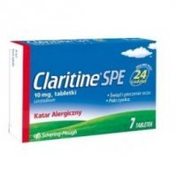 Claritine Allergy tabl. 0,01 g 7 tabl. dw. 12/2021