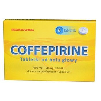 Coffepirine 450mg+50mg 6 tabl
