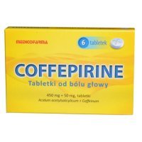 Coffepirine 450mg+50mg 6 tabl