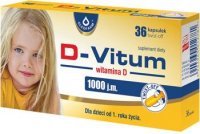 D-Vitum witamina D 1000 j.m. 36 kapsułek twist-off