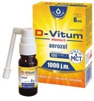 D-Vitum witamina D 1000 j.m. aerozol 6ml