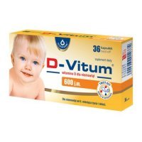 D-Vitum Witamina D dla niemowląt 36 kaps