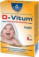D-Vitum Witamina D dla niemowląt krople 6ml