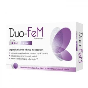 Duo-FeM 28 tabletek na dzień + 28 tabletek na noc