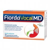 Fiorda Vocal o smaku pomarańczowym 30past