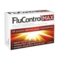 Flucontrol Max 0,65 g+0,01 g+4 mg 10 tabletek
