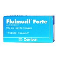 Fluimucil Forte (Fluimucil) 600 mg 10 tabletek musujących