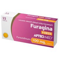 Furagina Forte 100 mg 15 tabletek APTEO MED