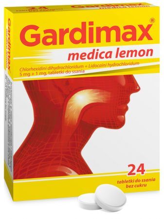 Gardimax medica lemon 24 tabl.dossania