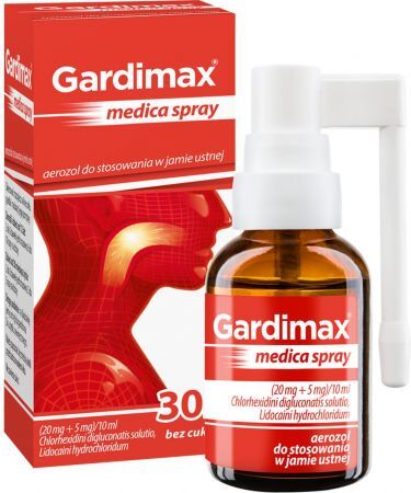 Gardimax Medica Spray do j.ustnej (30ml)