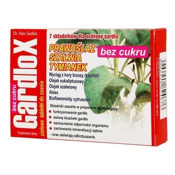 Gardlox bez cukru 16 tabletek do ssania