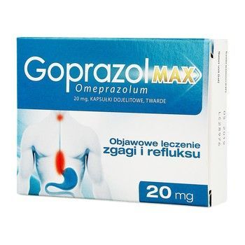 Goprazol Max 20 mg 14 kapsułek