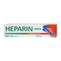 Heparin Hasco 250jm/1g żel 35g