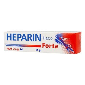 Heparin Hasco Forte 1000jm/1g żel 35g