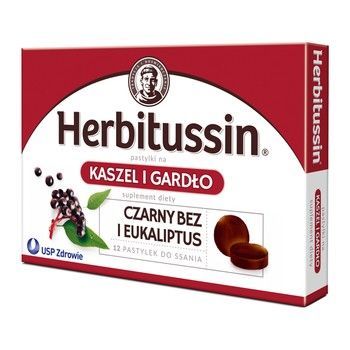 Herbitussin Kaszel i Gardło 12 past