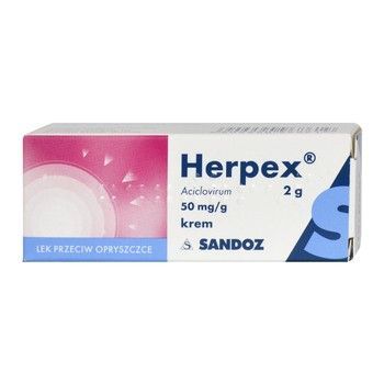 Herpex 50mg/1g krem 2g