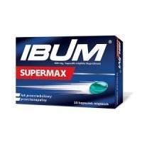 Ibum Supermax 600 mg 10 kapsułek