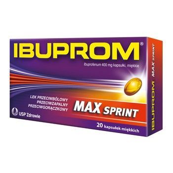 Ibuprom MAX Sprint 400mg 20 kaps