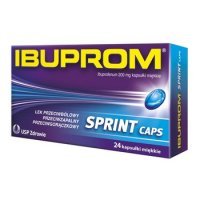 Ibuprom Sprint Caps 200mg 24 kaps