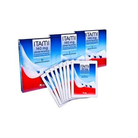 Itami (Diclodermex) plaster leczniczy 0,14g 10p