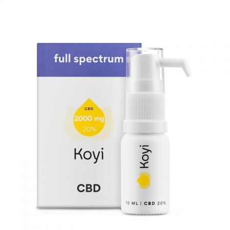 KOYI CBD full spectrum 2000mg 20% olej 10ml