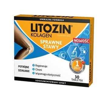 Litozin Kolagen tabletki; 30 tabletek