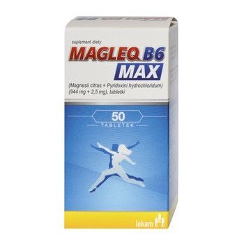MAGLEQ B6 MAX tabl. 50 tabl.