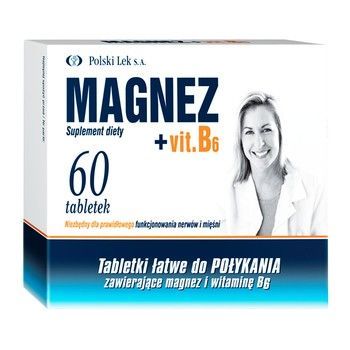 Magnez +Vit.B6 tabl. 60 tabl.