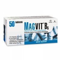 Magvit B6 48mg+5mg 50 tabletek