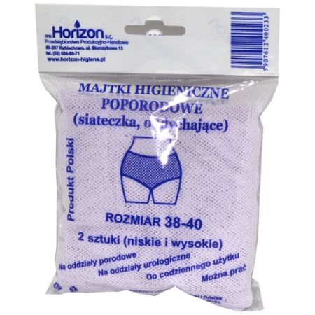 Majtki higieniczne poporodowe 38-40 HORIZON