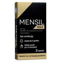 Mensil Max 50mg 2 tab.