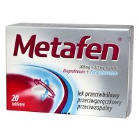 Metafen 200mg+325mg 20 tabl