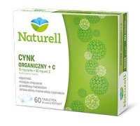 NATURELL Cynk organiczny +C tabl.dossania