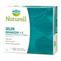 NATURELL Selen organiczny +E tabletki do ssania