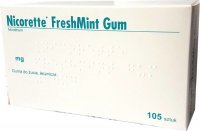 Nicorette Freshmint Gum 2mg 105 szt (Import równoległy)